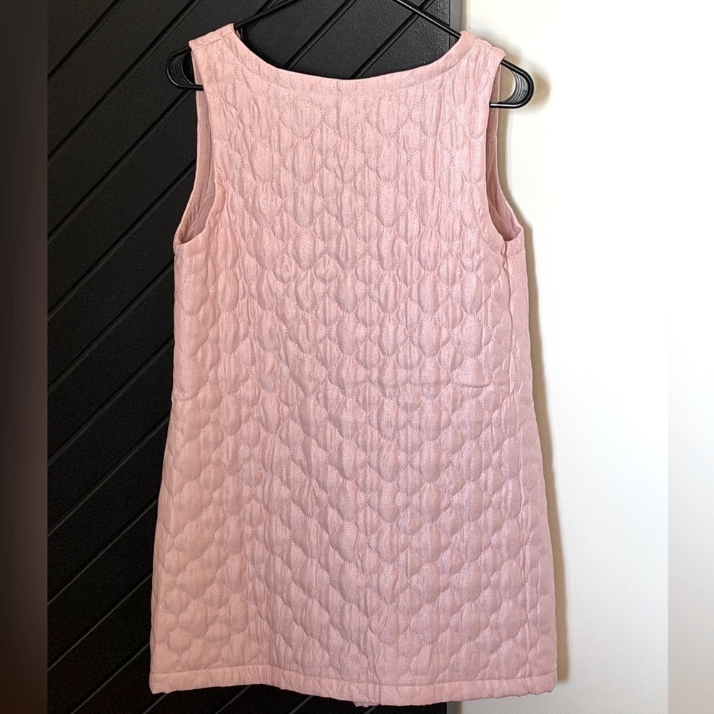 NWT! VRG GRL quilted dress with open back. Size S. NEVER WORN! NEW WITH TAGS!
